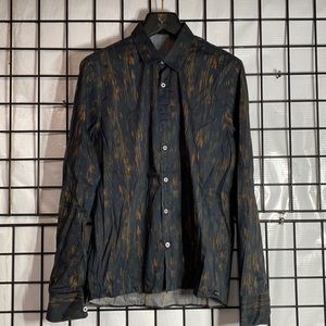 NWT GOOD MAN BRAND Big On-Point Long Sleeve Button Down Shirt Size M